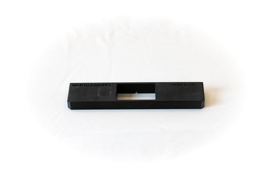 Strike plate router jig