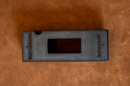 Standard latch plate router jig